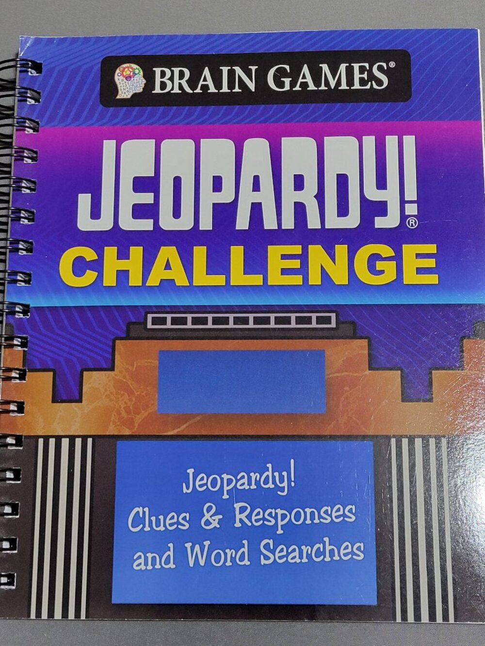 Brain Games Jeopardy Challenge Spiral Bound by Publications International Ltd